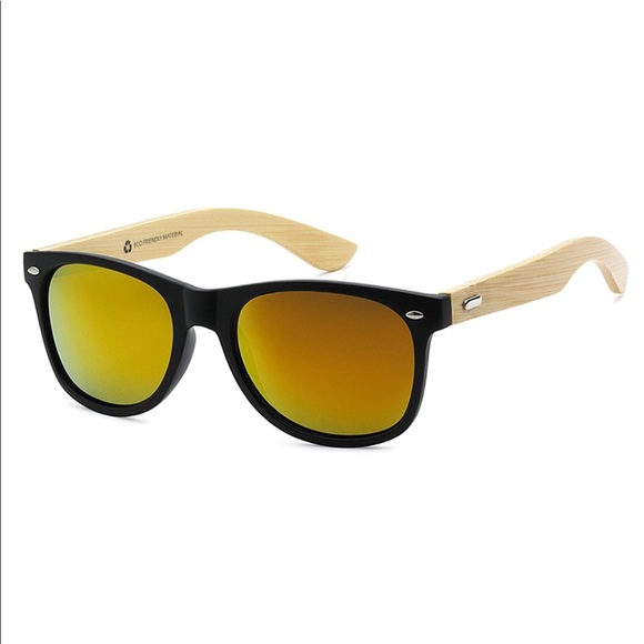 Mens / Womens Eco Friendly Bamboo Sunglasses - Picture 2 of 5